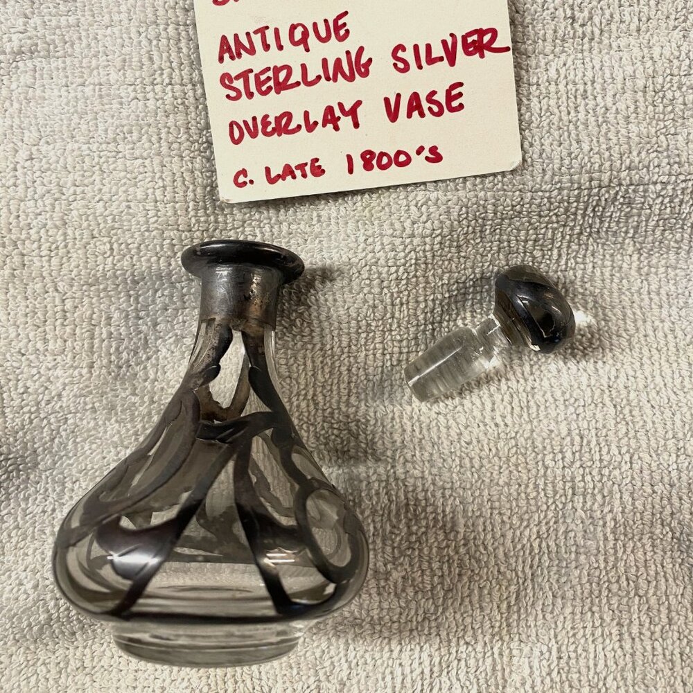 Vintage Late 1800's Fragrance Decanter